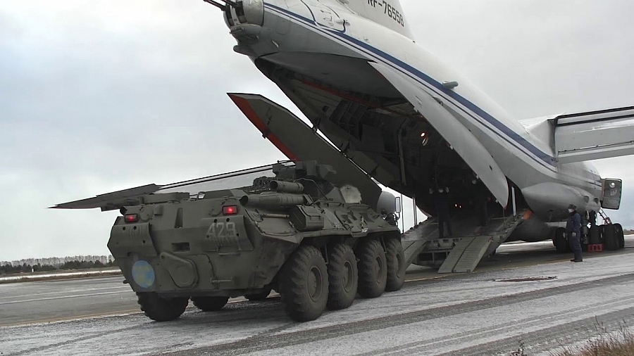 russian military cargo plane