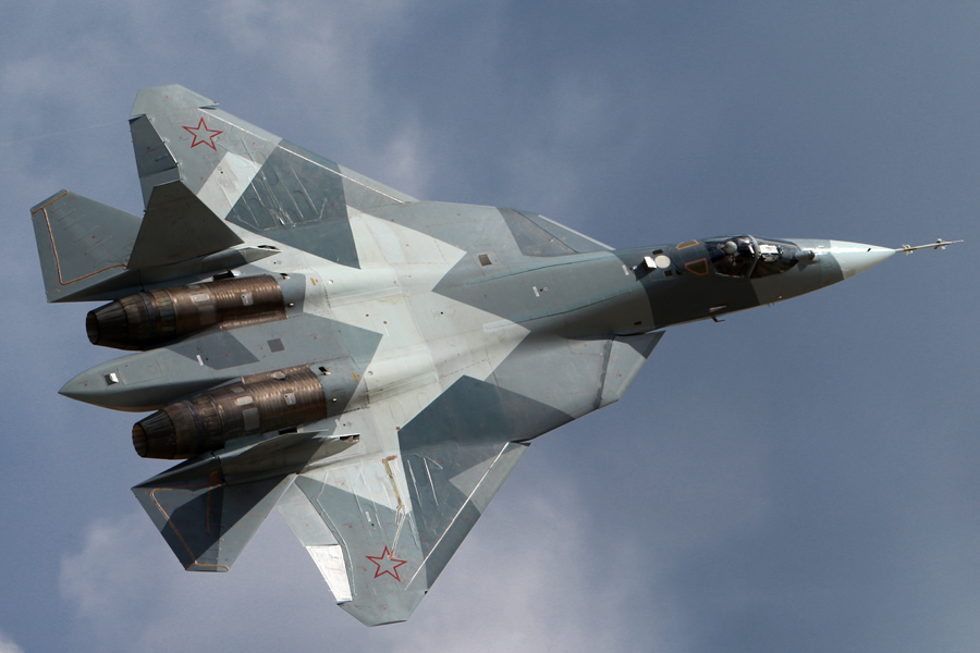 Su-57 made the first flight with a new engine - News - Russian Aviation ...