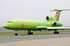 S7 airlines Tu-154M at Domodedovo Airport